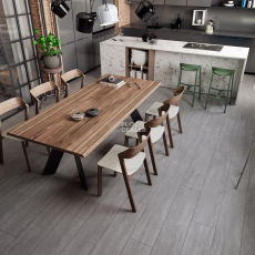 Kronopol Aurum Fiori Aqua Zero D1051 Белый Бетон фото 4 | FLOORDEALER