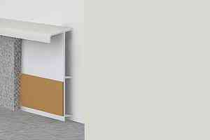 Плинтус Плинтус ковровый с фурнитурой и ребрами жесткости Dollken TL-51 0581 фото  | FLOORDEALER
