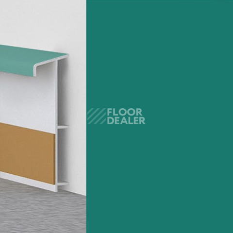 Плинтус Плинтус ковровый с фурнитурой и ребрами жесткости Dollken TL-51 2307 фото 1 | FLOORDEALER