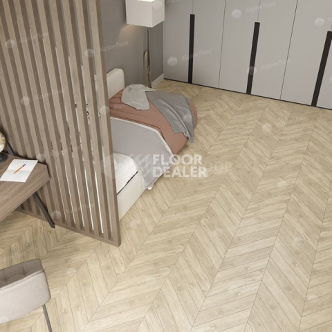 Alpine Floor Chevron 5мм SPC ламинат Сонома ECO 18-7 фото 4 | FLOORDEALER