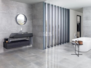 Metropolitan 596x596 Metropolita Silver L 59,6X59,6(A) фото 2 | FLOORDEALER