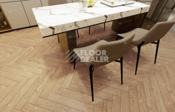 Alpine Floor Herringbone 10мм Дуб Тироль LF107-07 фото 2 | FLOORDEALER