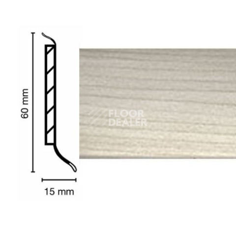 Плинтус Плинтус на деревянной основе Dollken S-60 flex life top 2814 фото 1 | FLOORDEALER