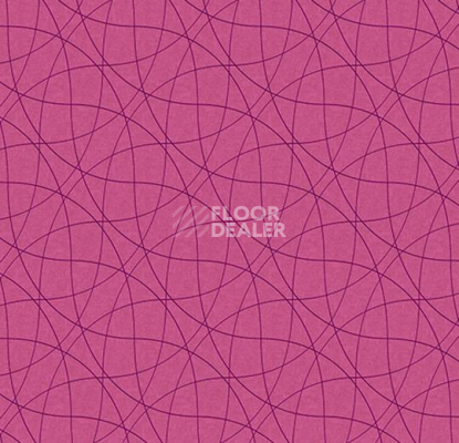 Ковролин Forbo Flotex Vision Shape 930001 (Curve) Rose фото 1 | FLOORDEALER
