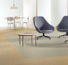 Forbo Marmoleum Linear Striato Original 5238 straw field фото 2 | FLOORDEALER