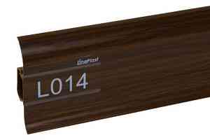 Плинтус Плинтус с мягким краем LinePlast L014 фото  | FLOORDEALER