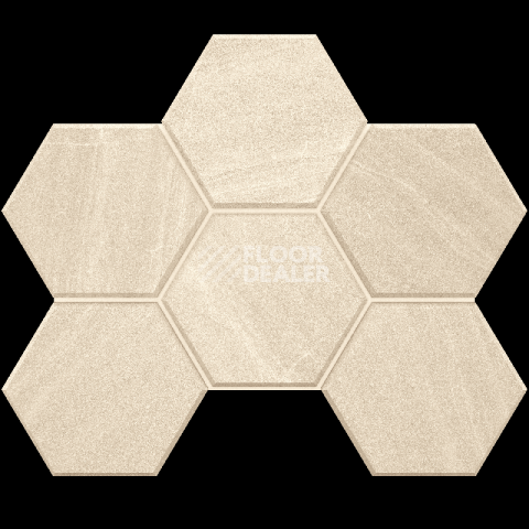 Керамогранит Gabbro ( Габбро ) Мозаика Hexagon 25x28,5x10 Мозаика gb 01 Hexagon 25x28,5 непол. фото 1 | FLOORDEALER