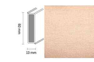 Плинтус Плинтус Dollken Cubu Premium 60 1193 фото  | FLOORDEALER