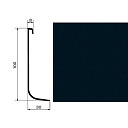 Плинтус Профиль для завода на стену Dollken Hk100 0110  | FLOORDEALER
