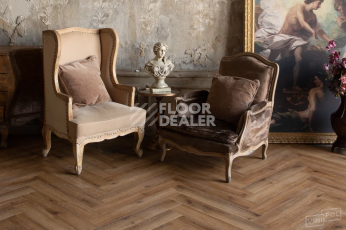 Vinilpol Herringbone 7мм Паркет Франческо 9933, 43 класс, 7 мм фото 6 | FLOORDEALER
