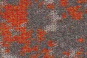 Ковровая плитка Bloq Small 212 Tangerine c фото  | FLOORDEALER