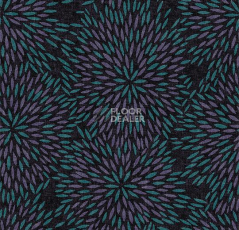 Ковролин Forbo Flotex Vision Floral 660009 (Firework) Amethyst фото 1 | FLOORDEALER