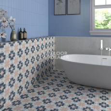 Flat 7.5 X 30 Indigo Matt фото 3 | FLOORDEALER