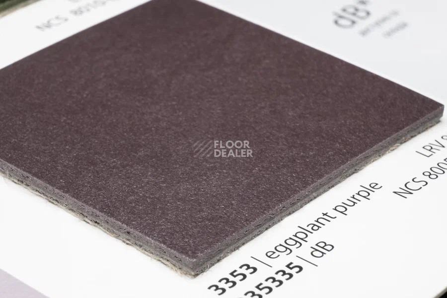 Forbo Marmoleum Solid Walton 3353-335335 eggplant purple фото 2 | FLOORDEALER