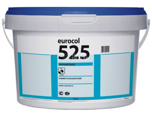 Сопутствующие материалы Универсальный клей Forbo 525 Eurosafe Basic Универсальный клей Forbo 525 Eurosafe Basic 13 кг фото 1 | FLOORDEALER