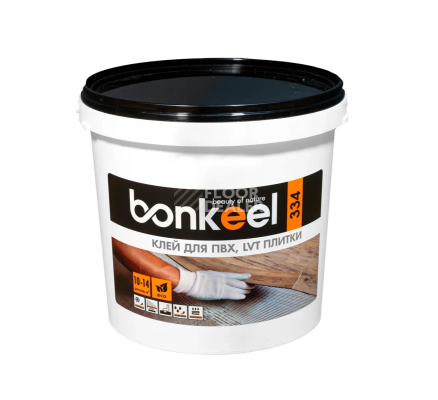 Сопутствующие материалы Клей универсальный Bonkeel 334 Клей универсальный Bonkeel 334 - 6 кг фото 1 | FLOORDEALER