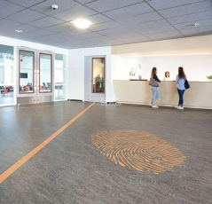 Forbo Marmoleum Marbled Real 3048 / 304835 / 33048 / 73048 Graphite фото 2 | FLOORDEALER