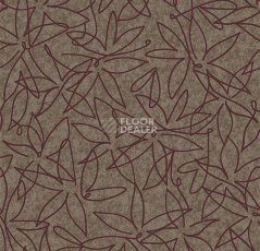 Ковролин Forbo Flotex Vision Floral 500019 (Field) Truffle фото 1 | FLOORDEALER