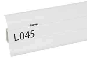 Плинтус Плинтус с мягким краем LinePlast L045 фото  | FLOORDEALER