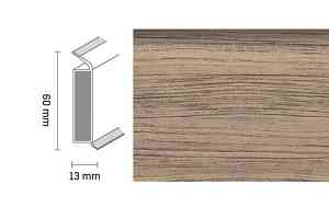 Плинтус Плинтус Dollken EP 60/13 2451 фото  | FLOORDEALER