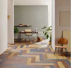 Forbo allura flex" material 63663FL1 terra ash (75x15 cm) фото 2 | FLOORDEALER