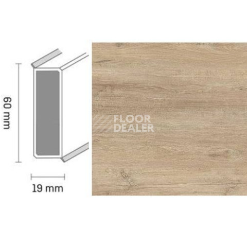Плинтус Плинтус Dollken Cubu 60 Touch & Style 2935 фото 1 | FLOORDEALER