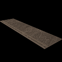 Керамогранит Gabbro Ступень 30x120x10 Ступень gb 04-30x120x10-Непол. (с насечками)  | FLOORDEALER
