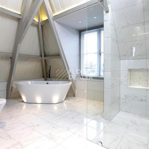 Carrara Blanco Mosaico 333x1000 Carrara Blanco Mosaico 33,3x100 фото 2 | FLOORDEALER