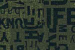 Ковровая плитка Ege Highline Contrast Text Layers Green rfm 52956420 фото  | FLOORDEALER