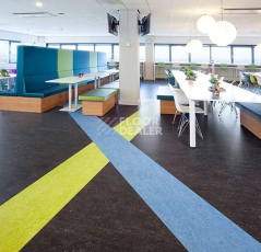 Forbo Marmoleum Marbled Real 3236 Dark Bistre фото 2 | FLOORDEALER