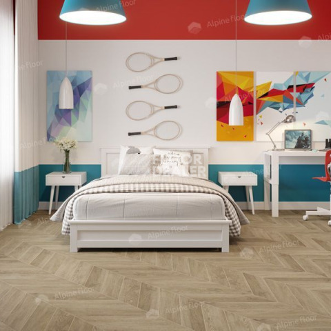 Alpine Floor Chevron LVT 2.5мм Дуб Ваниль Селект ECO20-2 фото 4 | FLOORDEALER