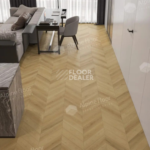 Alpine Floor Chevron Art 12мм LF109-03 Дуб Пиренеи фото 3 | FLOORDEALER