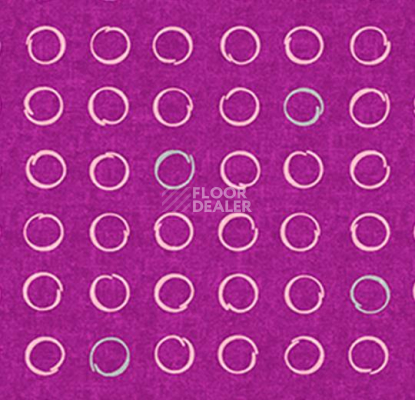 Ковролин Forbo Flotex Vision Shape 530030 (Spin) Cerise фото 1 | FLOORDEALER