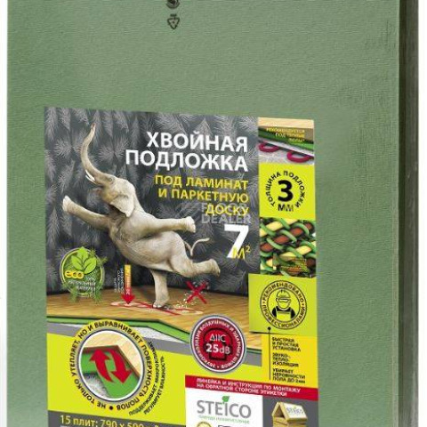 Подложка хвойная Steico Underfloor 3 мм фото 2 | FLOORDEALER