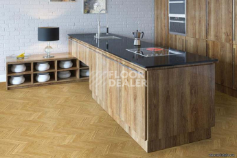 Chevron замковое Chevron Gold фото 3 | FLOORDEALER