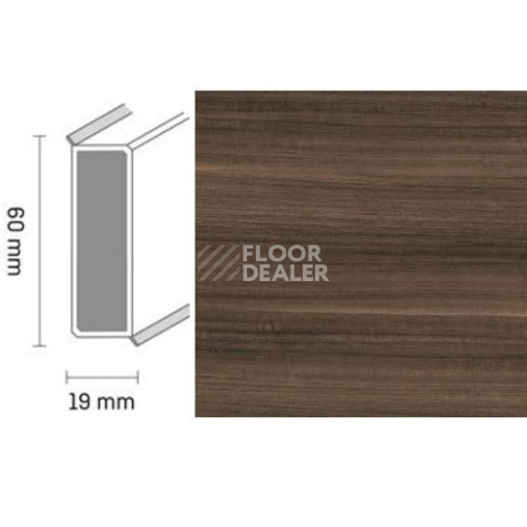 Плинтус Плинтус Dollken Cubu 60 Touch & Style 2954 фото 1 | FLOORDEALER