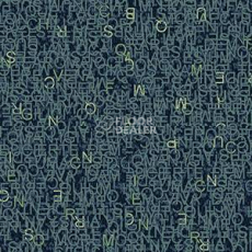 Ковровая плитка Ege Highline Contrast Lettering Turquoise  rfm 52856432 фото 1 | FLOORDEALER