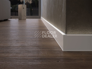 Плинтус Cubica LS80 со свето-прозрачной вставкой для Led подсветки 1207 фото 2 | FLOORDEALER