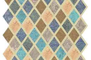 Кварцвиниловые полы Forbo Marmoleum meets Mendini Harlekino 18011 фото  | FLOORDEALER