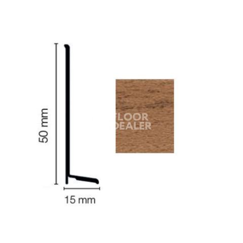 Плинтус Плинтус эластичный Dollken WL50 life orzech (22) фото 1 | FLOORDEALER