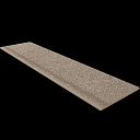 Керамогранит Gabbro Ступень 30x120x10 Ступень gb 02-30x120x10-Непол. (с насечками)  | FLOORDEALER
