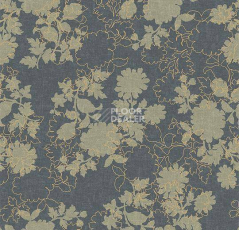 Ковролин Forbo Flotex Vision Floral 650011 (Silhouette) Steel фото 1 | FLOORDEALER
