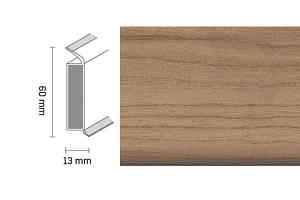Плинтус Плинтус Dollken EP 60/13 2621_01 фото  | FLOORDEALER