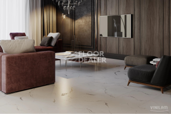 Vinilam Ceramo Stone 2,5 мм 83444 Итальянский Мрамор фото 3 | FLOORDEALER