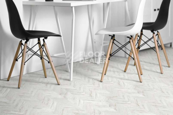 Chevron Chevron White фото 2 | FLOORDEALER