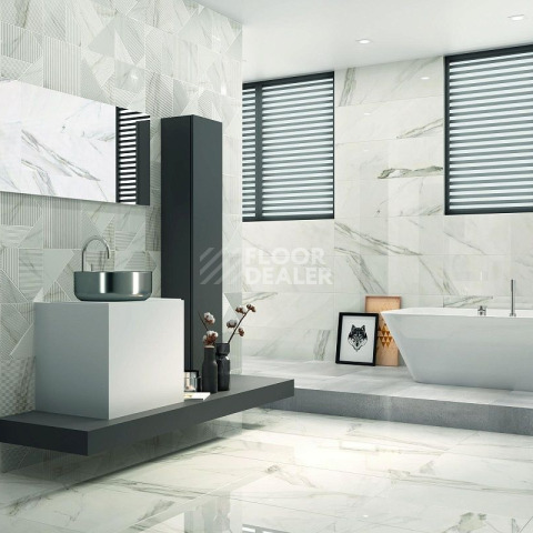 Calacatta Superwhite  90*90 Calacatta Superwhite 90x90 фото 2 | FLOORDEALER