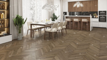 Alpine Floor Chevron 5мм SPC ламинат Дуб Насыщенный ECO 18-4 фото 3 | FLOORDEALER