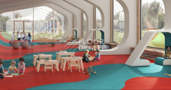 Gerflor Uni Walton 0095 Spring Blue фото 3 | FLOORDEALER
