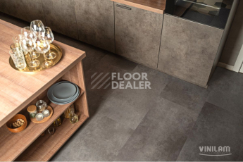 Vinilam Ceramo Stone 2,5 мм 71610 Цемент Стальной фото 5 | FLOORDEALER