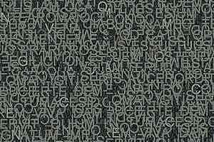 Ковровая плитка Ege Highline Contrast Lettering Grey rfm 52956433 фото  | FLOORDEALER